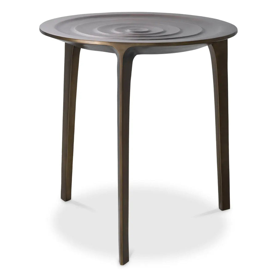 Side Table Granito Bronze Finish - image 1