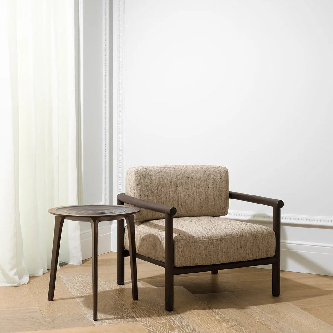 Side Table Granito Bronze Finish - image 2