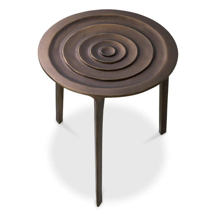 Side Table Granito Bronze Finish - image 3