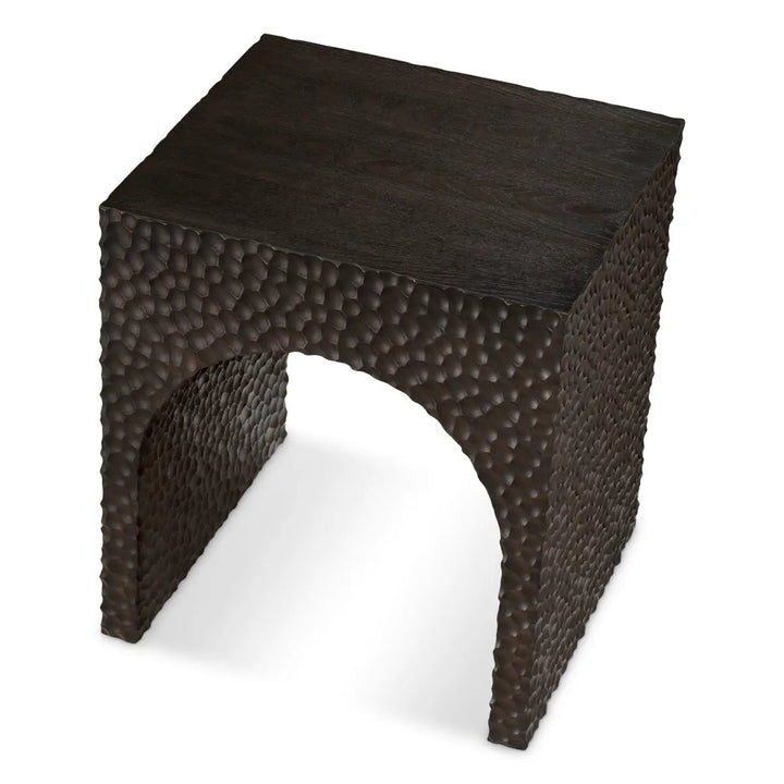 Side Table Caldera Ebony Oak Veneer - image 3