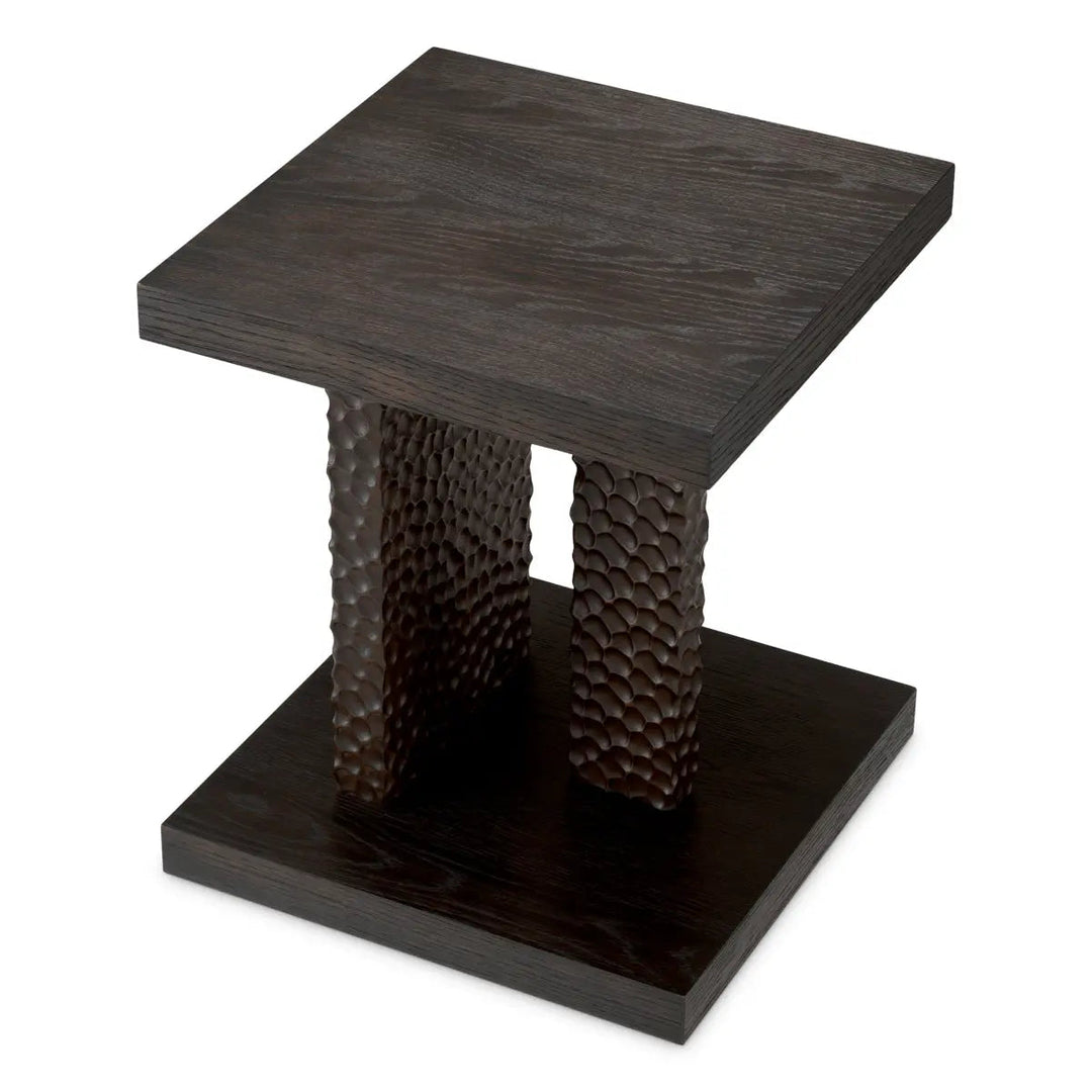 Side Table Bravon Ebony Oak Veneer - image 3