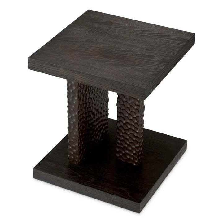 Side Table Bravon Ebony Oak Veneer - image 3