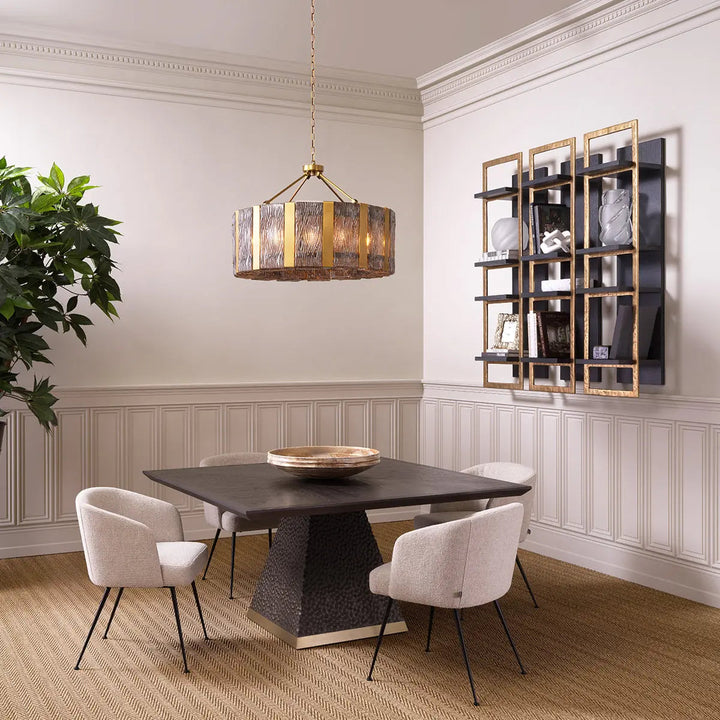 Dining Table Rexton Ebony Oak Veneer - image 2