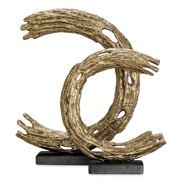 Object Elvaston Antique Brass Finish Set Of 2 - image 1