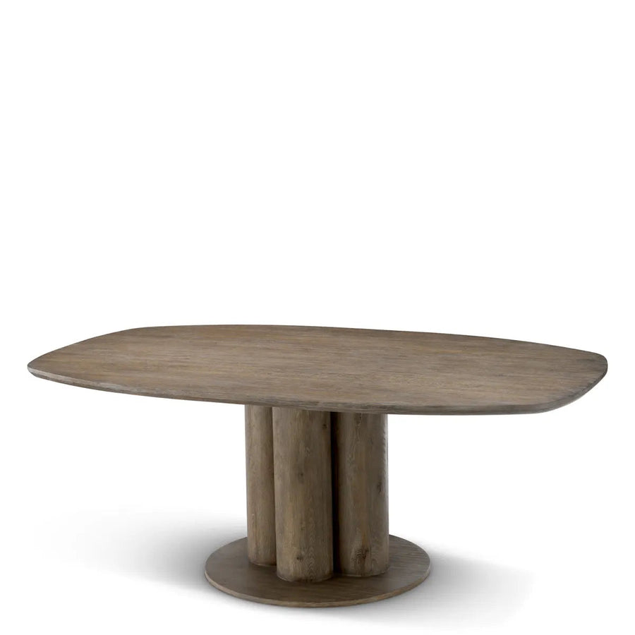 Dining Table Westwood Silverstone Oak Veneer - image 1