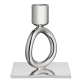 1 Ring Votive Vertigo Silver Plated Candle Holder
