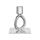 1 Ring Votive Vertigo Silver Plated Candle Holder