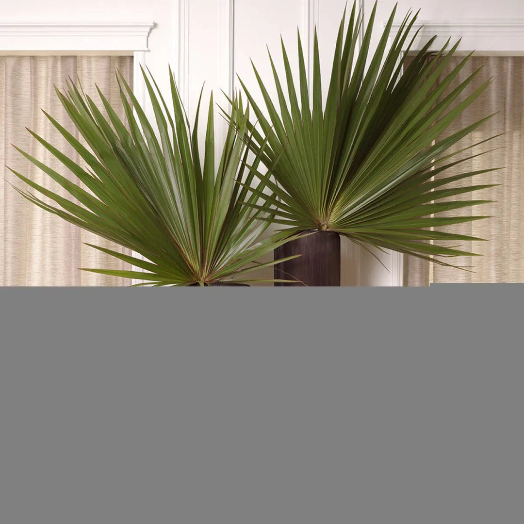 Vase Isandro L Stone Finish Glass - image 2