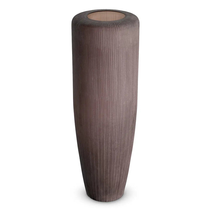 Vase Isandro Xl Stone Finish Glass - image 1