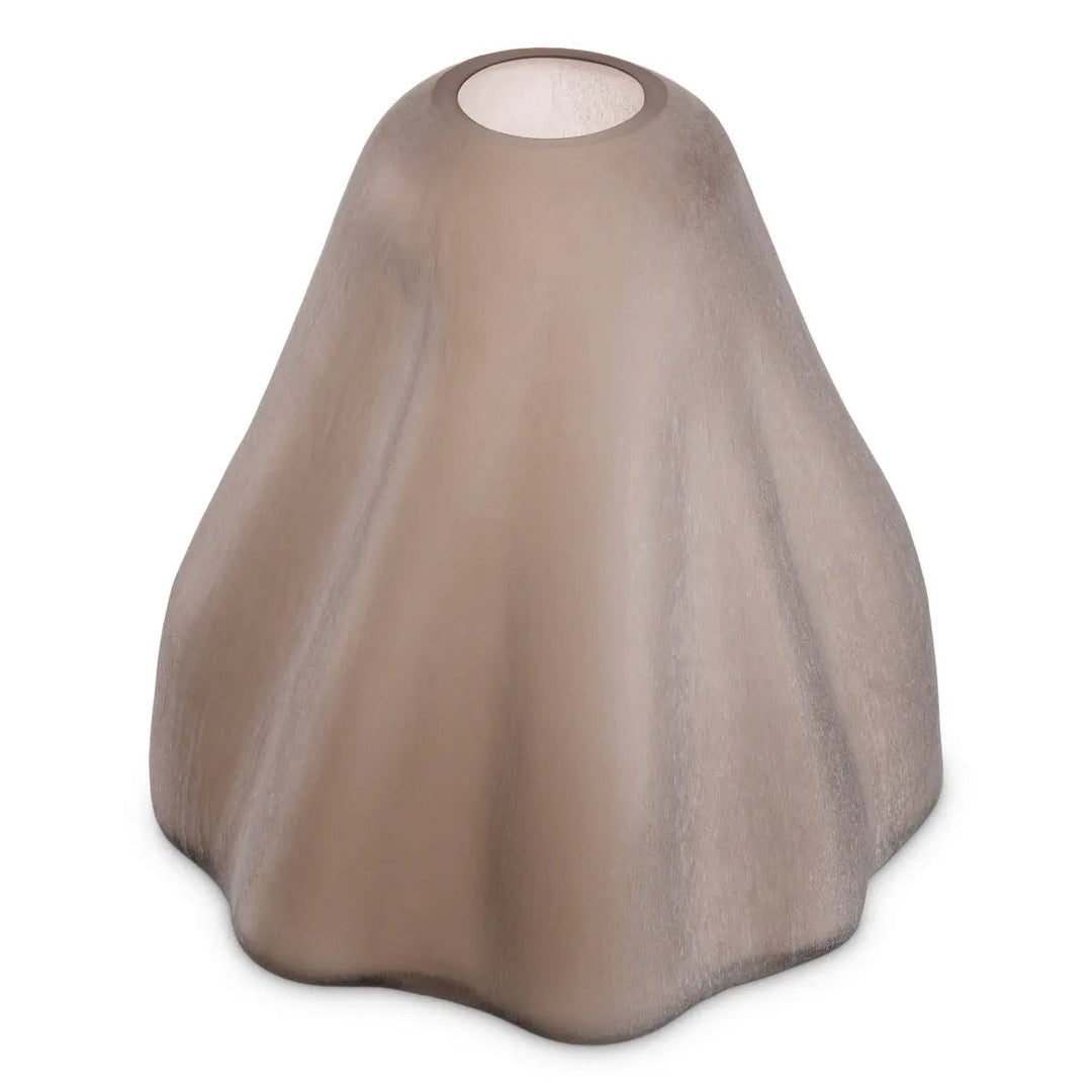 Vase Trivium Sand Color Glass - image 3