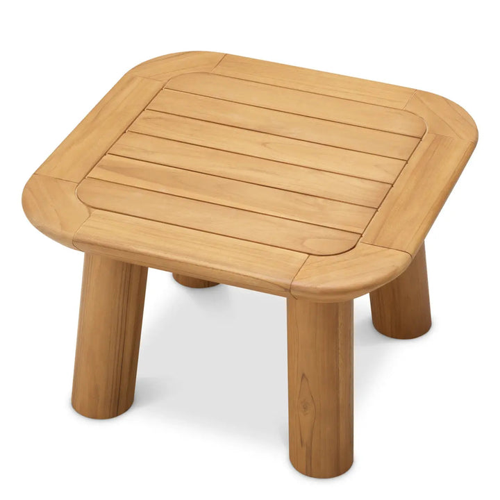 Outdoor Side Table Weston Natural Teak - image 3