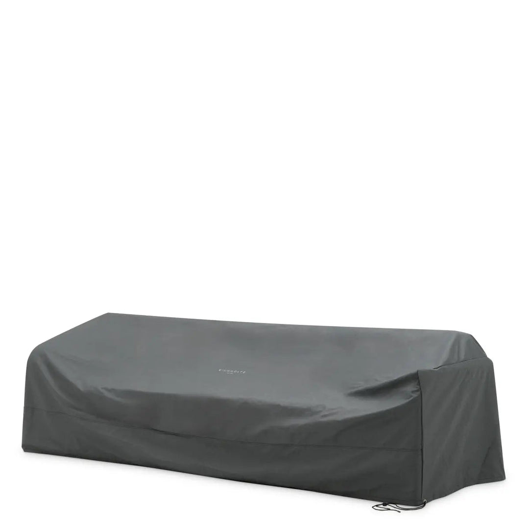 Outdoor Cover For Sofas L Dark Grey - image 1