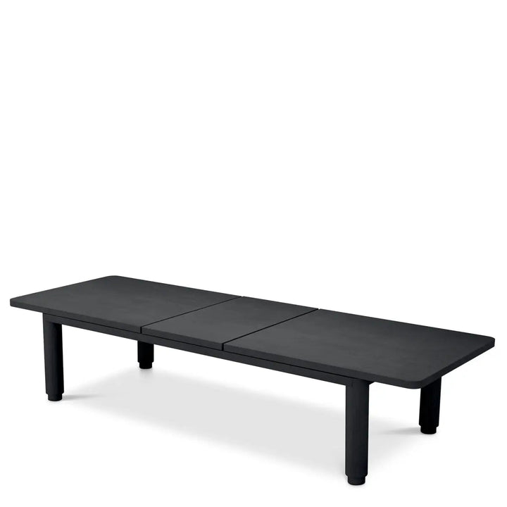 Extendable Dining Table Atelier L Charcoal Grey Oak Veneer - image 3