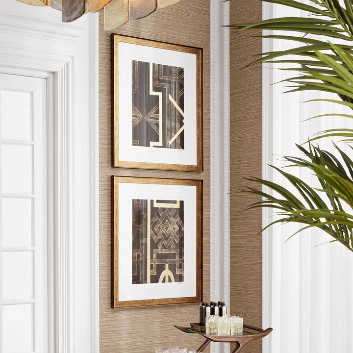 Print Trellis Pattern By Ethan Harper I Set Of 2 - image 2