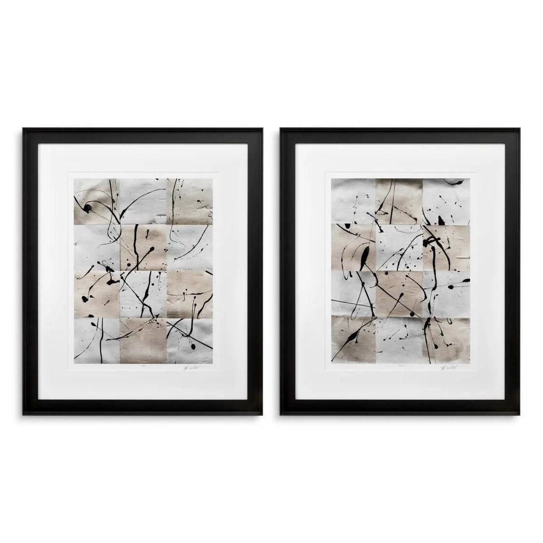 Print Ink Casting By Michael Willett Set Of 2 - image 1
