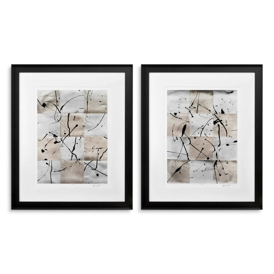 Print Ink Casting By Michael Willett Set Of 2 - image 1