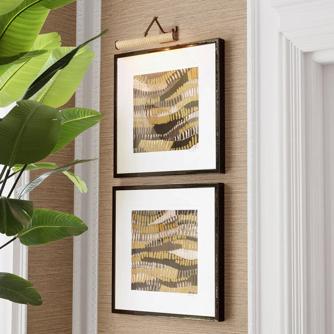 Print Metallic Undulation By June Erica Vess Set Of 2 - image 2