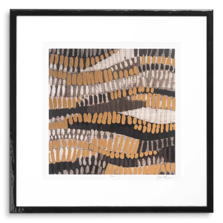 Print Metallic Undulation By June Erica Vess Set Of 2 - image 3
