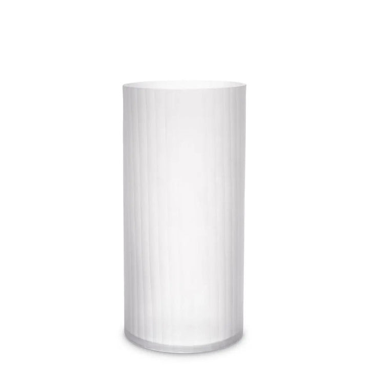 Vase Haight S Frosted White Glass - image 1