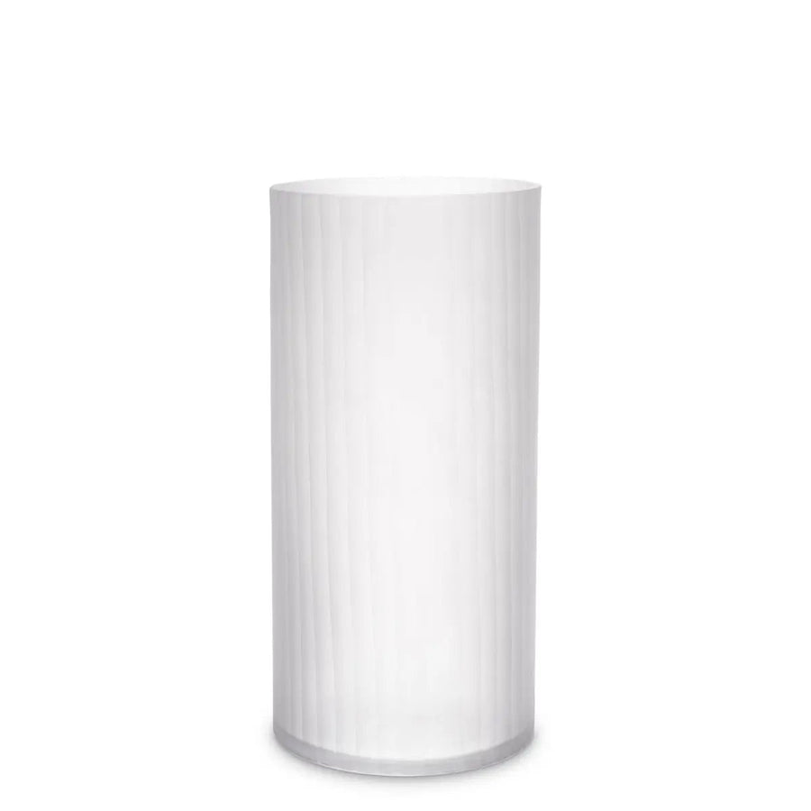 Vase Haight S Frosted White Glass - image 1