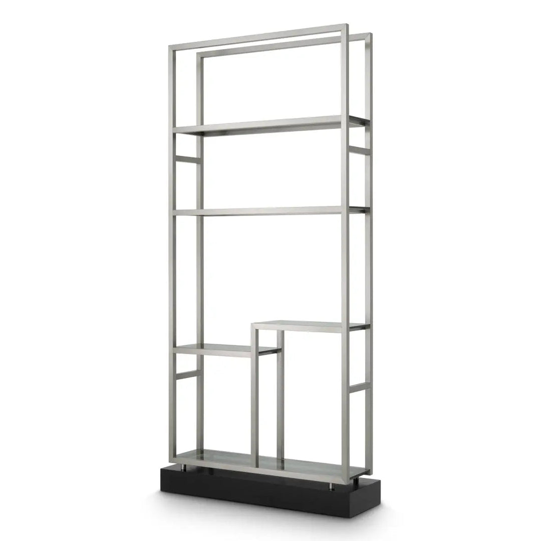 Cabinet Corrado Ii Brushed Steel Finish - image 1