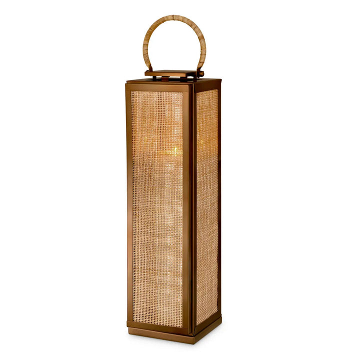 Hurricane Georgian Xl Vintage Brass Finish Bamboo Handle - image 1