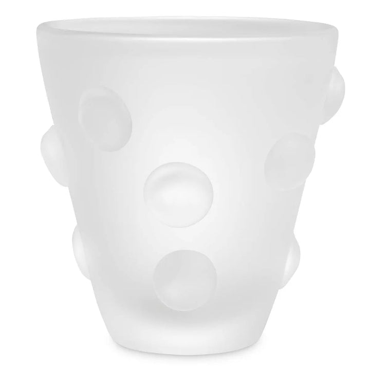 Vase Evander Frosted White Glass - image 1