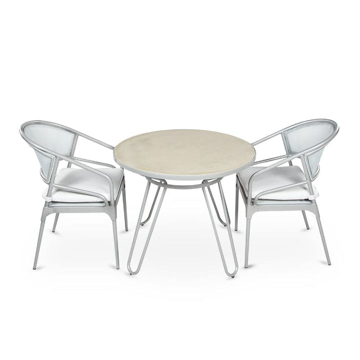 Amalfi Outdoor Café Table-Woodbridge Furniture-WOODB-O-5001-M9-Coffee Tables-3-France and Son