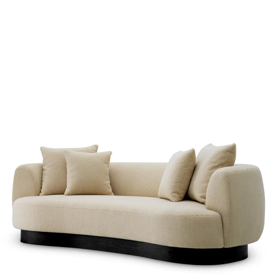 Sofa Elliston Withmore Cream Classic Black Base - image 1