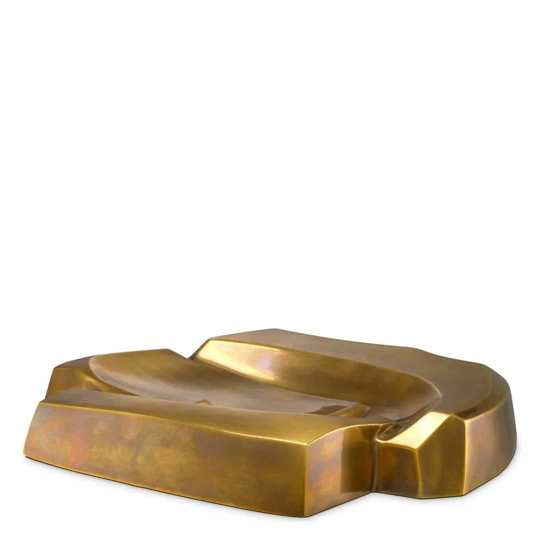 Bowl Ashcomb Vintage Brass Finish - image 1