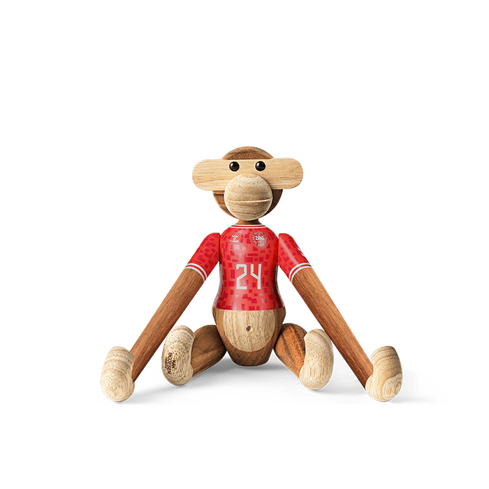 Kay Bojesen Monkey x DBU, Men's Jersey, Small, H: 7.3"