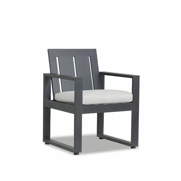 Redondo Dining Chair in Cast Silver, No Welt