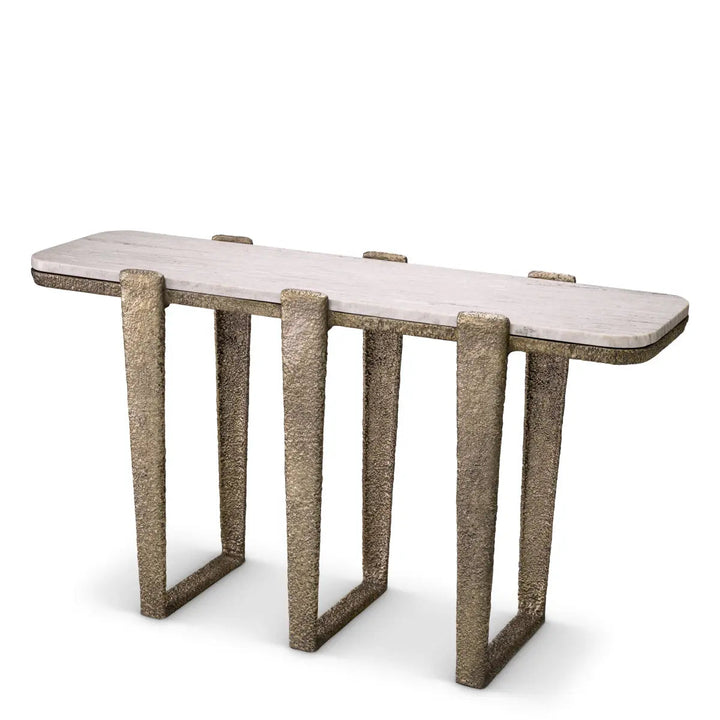 Console Table Orinda Antique Brass Finish - image 1