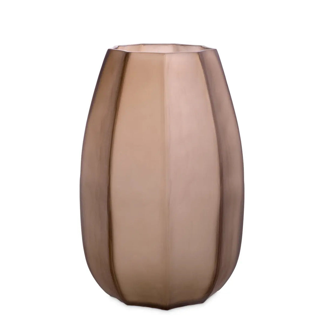 Vase Tiara S Brown Glass - image 1