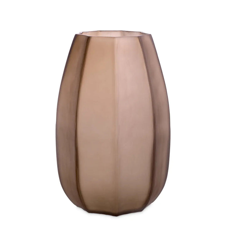 Vase Tiara S Brown Glass - image 1