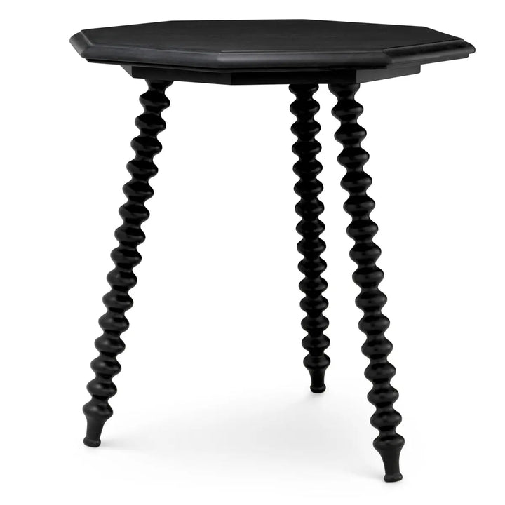 Side Table Laredo Classic Black Finish - image 1