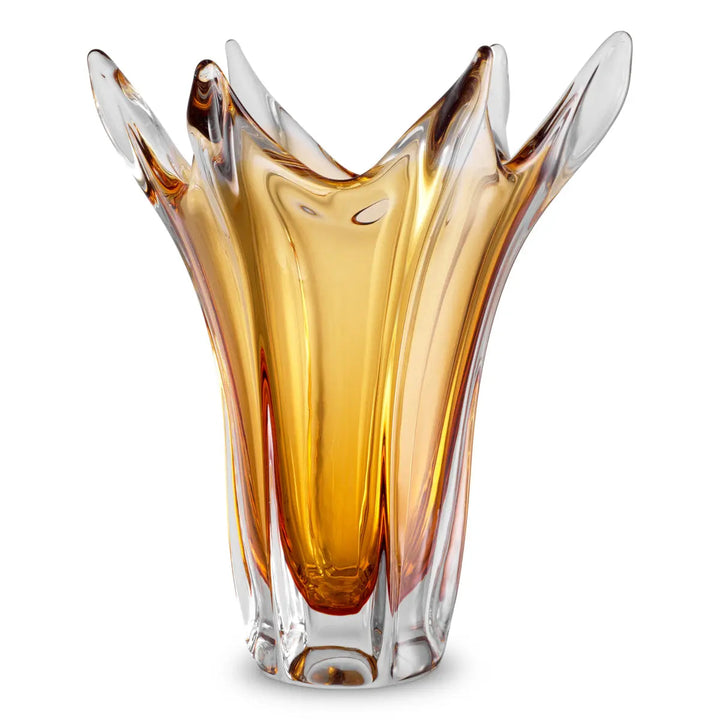 Vase Sutter Yellow Glass - image 1