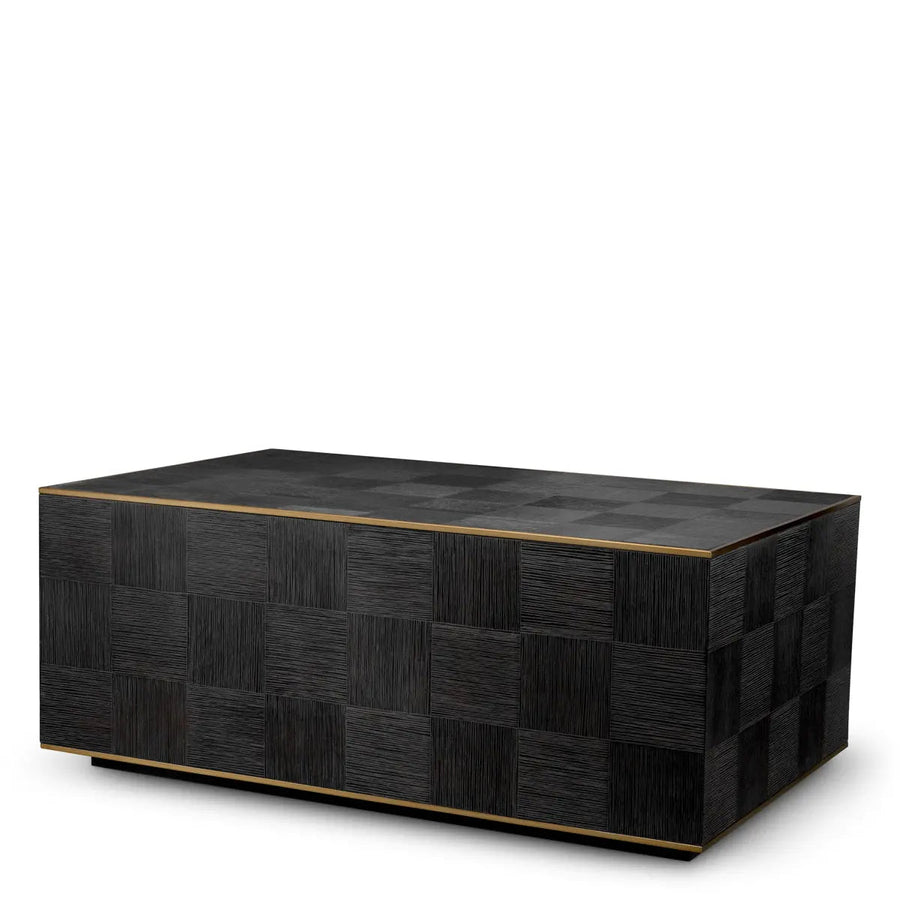 Coffee Table Ashbury Charcoal Grey Oak Veneer - image 1