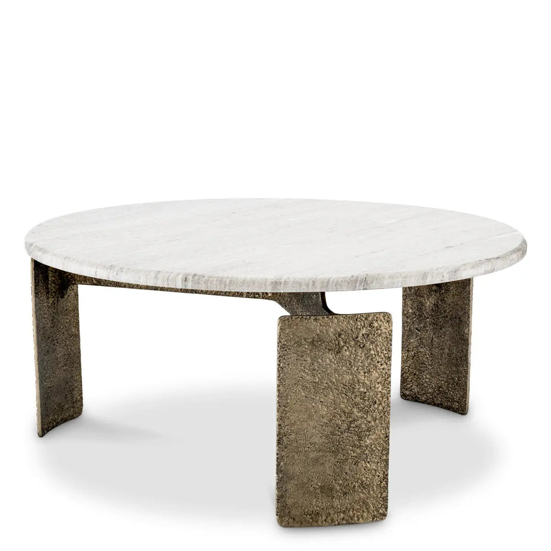 Coffee Table Bodega Antique Brass Finish - image 1
