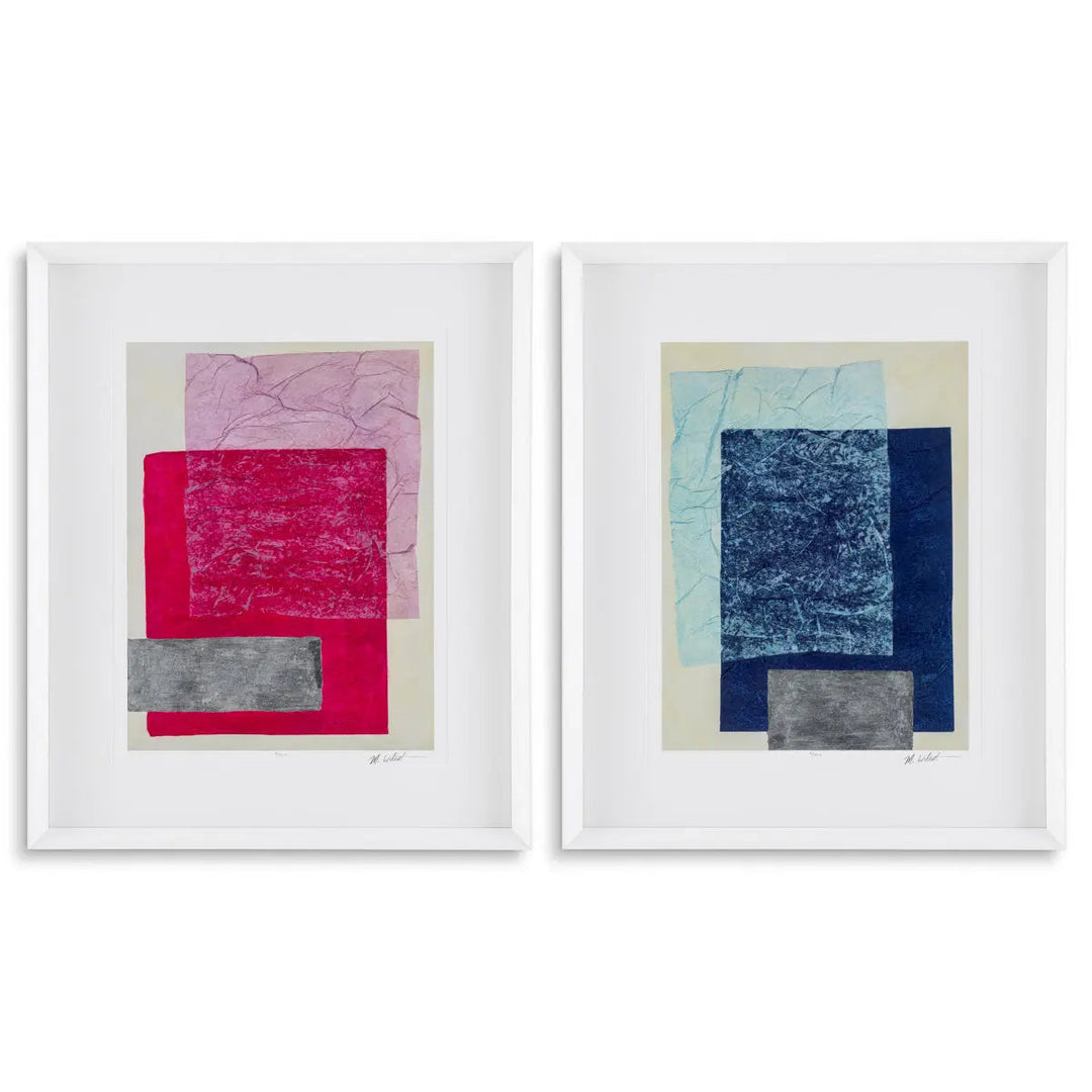 Prints Paper Colorfields By Michael Willett Set Of 2 - image 1