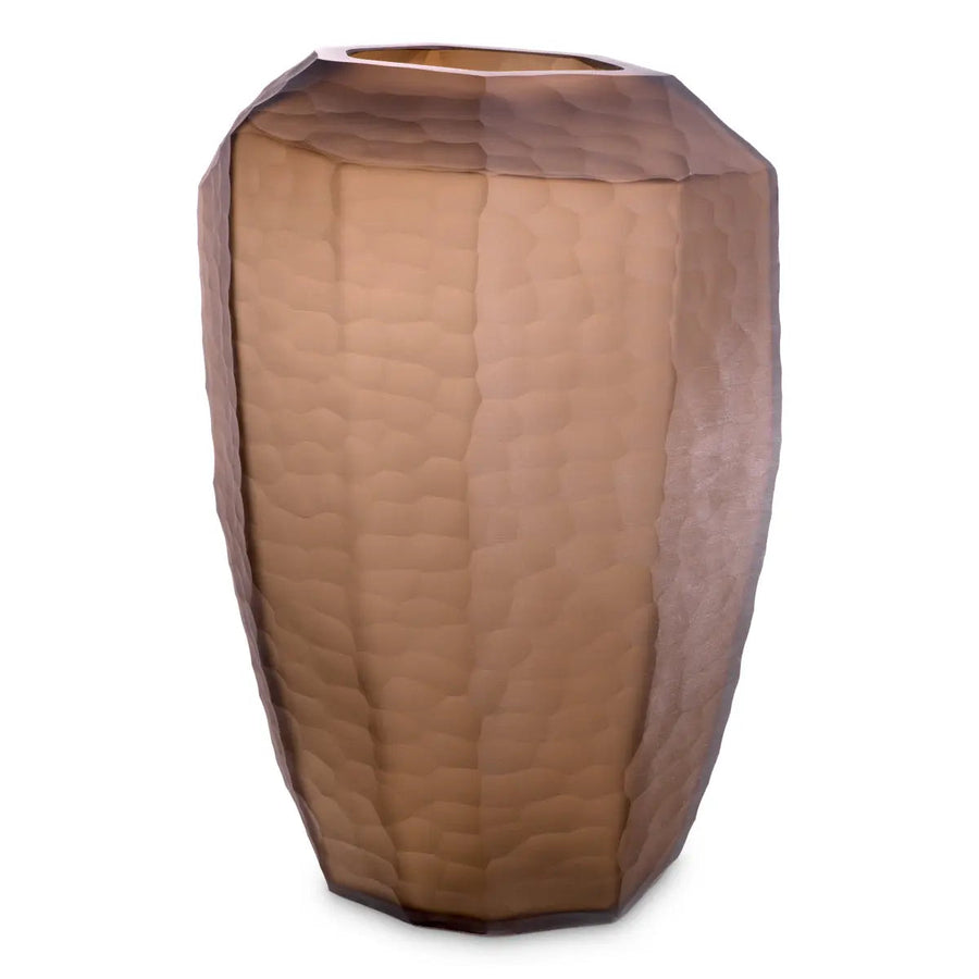 Vase Larisa Brown Glass - image 1