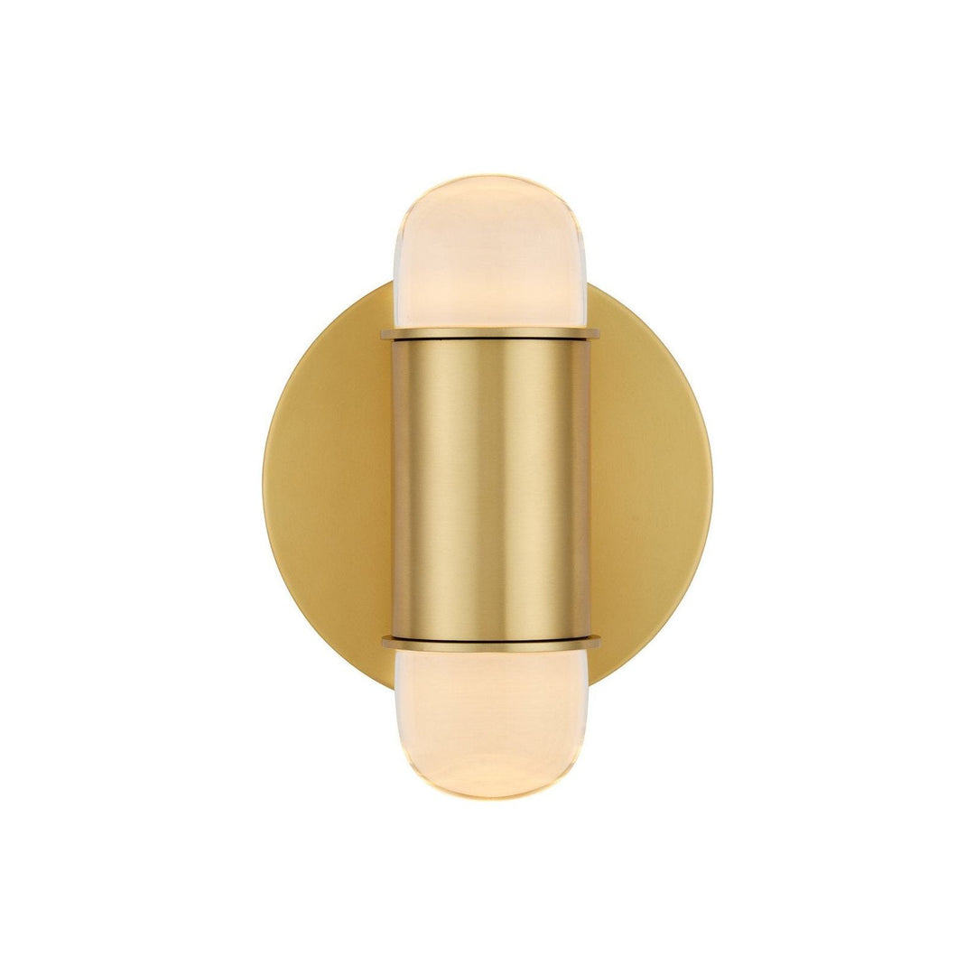 Capsule Brass Wall Sconce