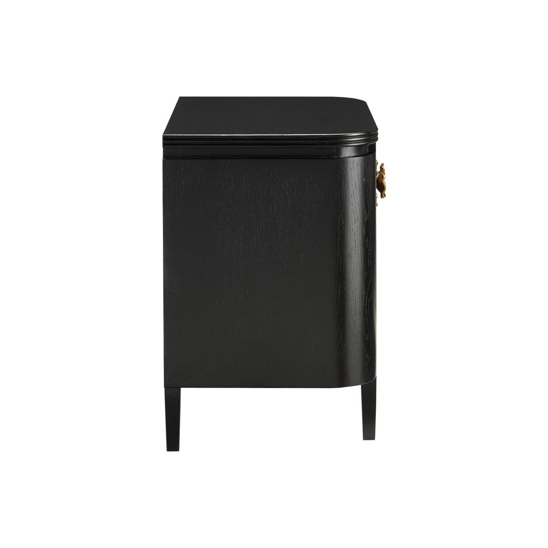 Briallen Black Nightstand