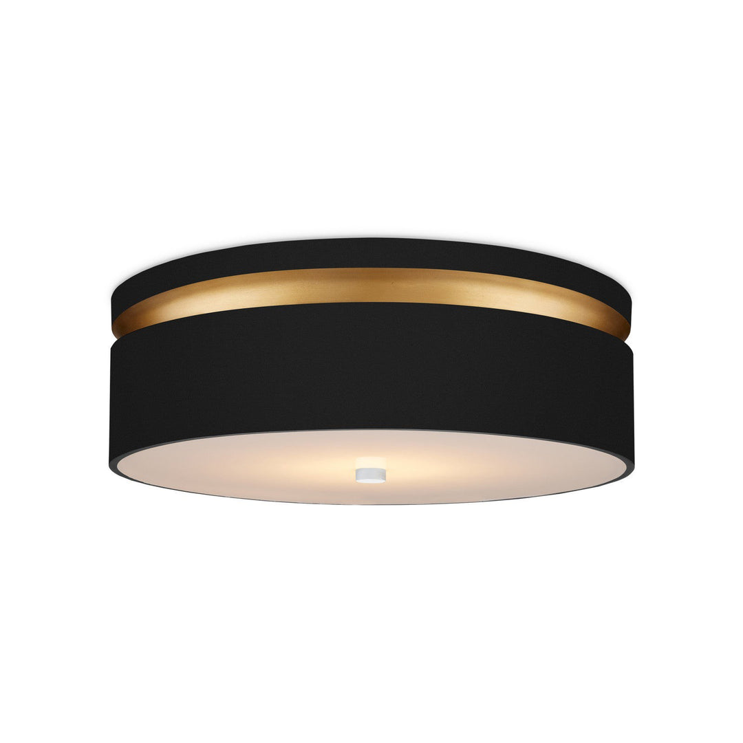 Serenity Black Flush Mount