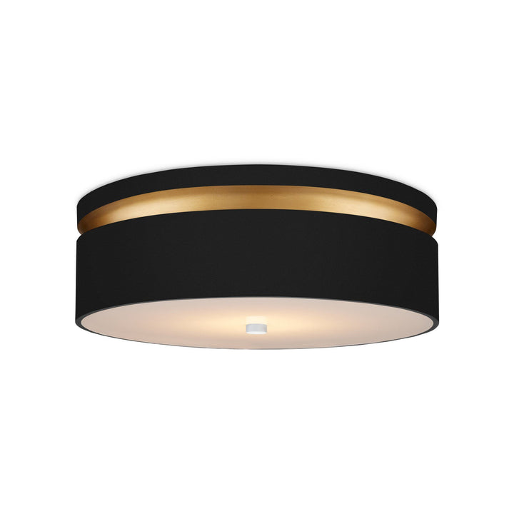 Serenity Black Flush Mount