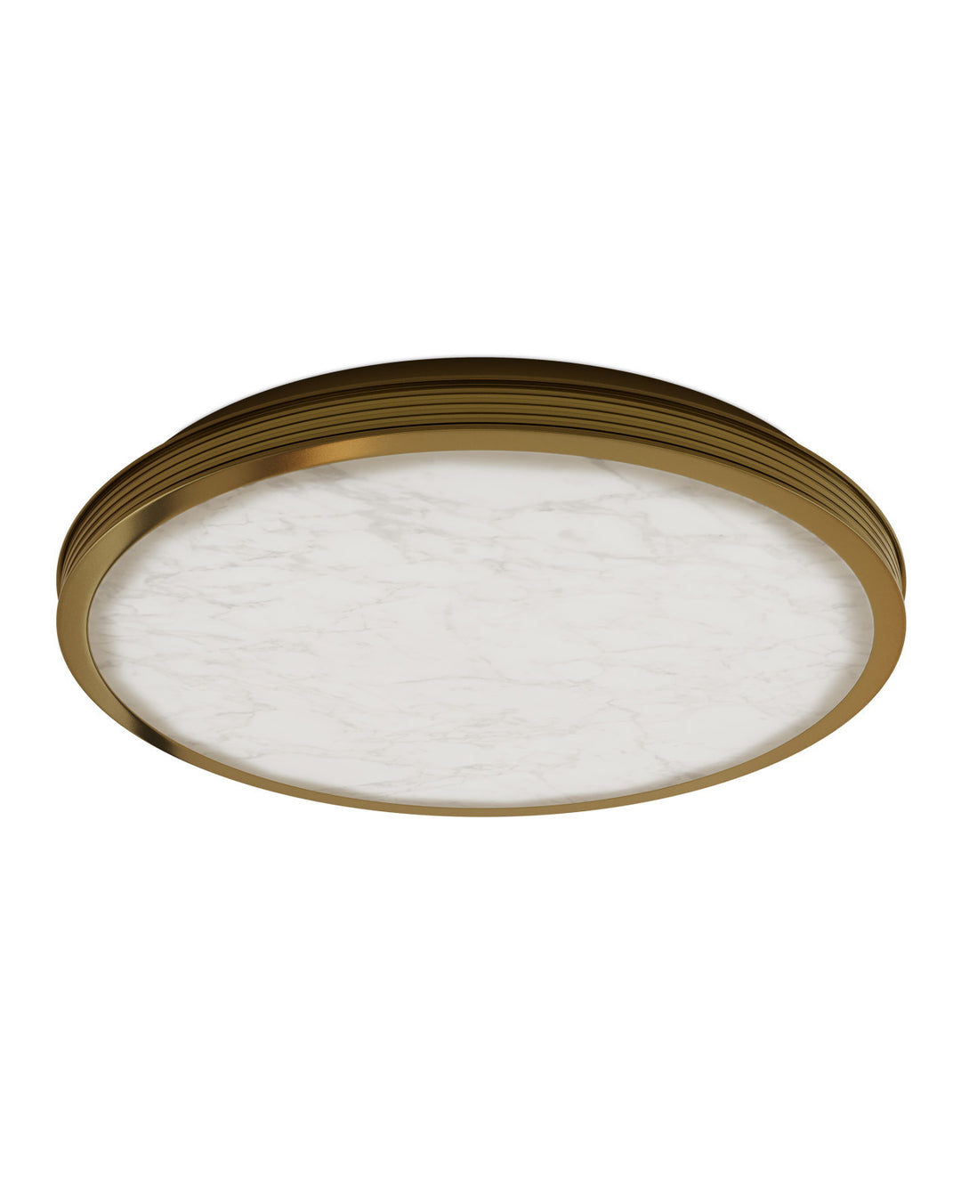 Aydan Polished Brass Flush Mount