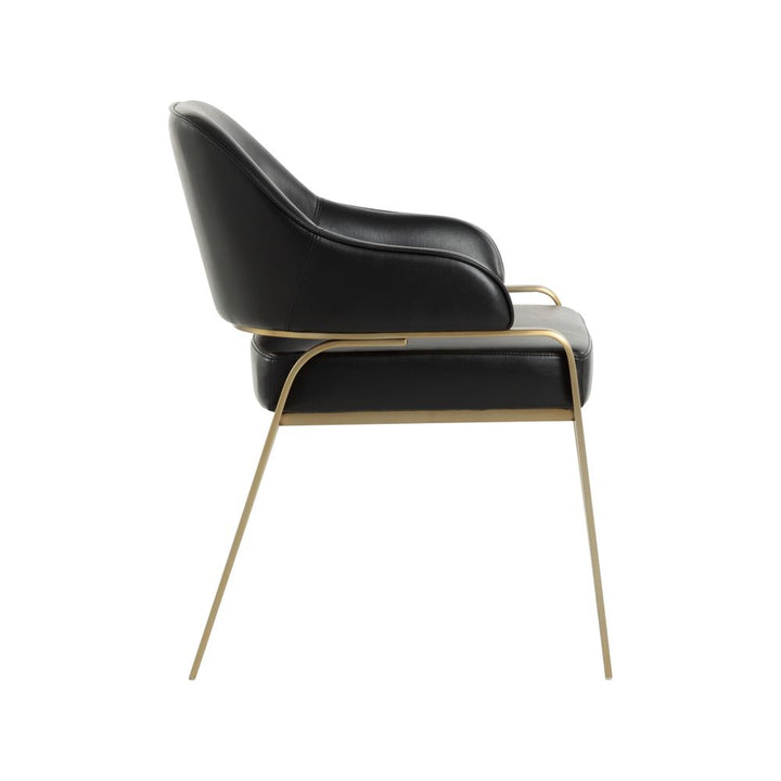 Dining Chairs Malachi Dining Armchair - Cantina Black