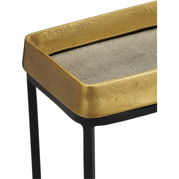 Tanay Brass Side Table