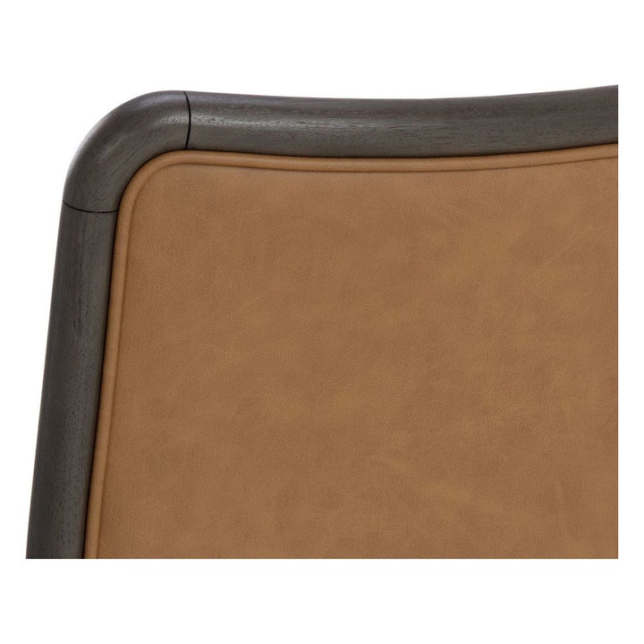 Jeno Dining Chair - Milliken Cognac - 2pc Min 2pc Increments Required