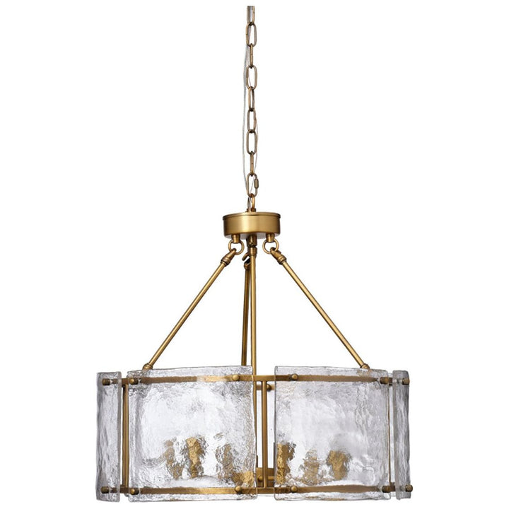 Glenn Large Round Chandelier-Jamie Young-JAMIEYO-5GLEN-LGAB-1-ChandeliersAntique Brass-6-France and Son